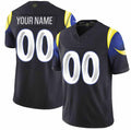 Custom LA.Rams Active Player Black 2025 F.U.S.E. “Rivalriesâ€?Vapor Limited Stitched Jersey