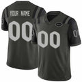 Custom NY.Jets Active Player Black 2025 F.U.S.E. “Rivalriesâ€?Vapor Limited Stitched Jersey