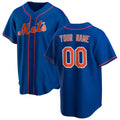 Custom New York Mets Royal Alternate Replica Pick-A-Player Baseball jersey