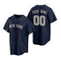Custom New York Yankees Navy Stitched Cool Baseball Jersey