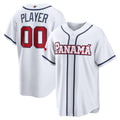 Custom Panama Baseball 2026 World Baseball Classic Home Pick-A-Player Jersey - White