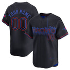 Custom Toronto Blue Jays Active Player Black 2024 City Connect Limited Stitched Baseball Jersey