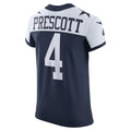 D.Cowboys #4 Dak Prescott Navy Alternate Vapor Elite Player Stitched Football American Jersey