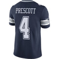 D.Cowboys #4 Dak Prescott Navy Vapor Limited Player Stitched Football American Jersey
