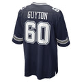 D.Cowboys #60 Tyler Guyton Navy Player Game Stitched Football American Jersey