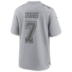 D.Cowboys #7 Trevon Diggs Gray Atmosphere Fashion Game Stitched Football American Jersey