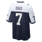 D.Cowboys #7 Trevon Diggs Navy Alternate Game Team Stitched Football American Jersey