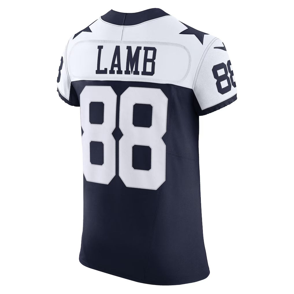 D.Cowboys #88 CeeDee Lamb Navy Alternate Vapor F.U.S.E. Elite Stitched Football American Jersey