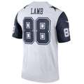 D.Cowboys #88 CeeDee Lamb White Legend Player Performance Top Stitched Football American Jersey