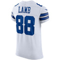 D.Cowboys #88 CeeDee Lamb White Vapor Elite Stitched Football American Jersey