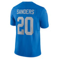 D.Lions #20 Barry Sanders Blue Vapor F.U.S.E. Alternate Limited Stitched Football American Jersey
