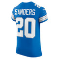 D.Lions #20 Barry Sanders Blue Vapor F.U.S.E. Elite Stitched Football American Jersey