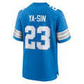 D.Lions #23 Rock Ya-Sin Blue Team Game Stitched Football American Jersey