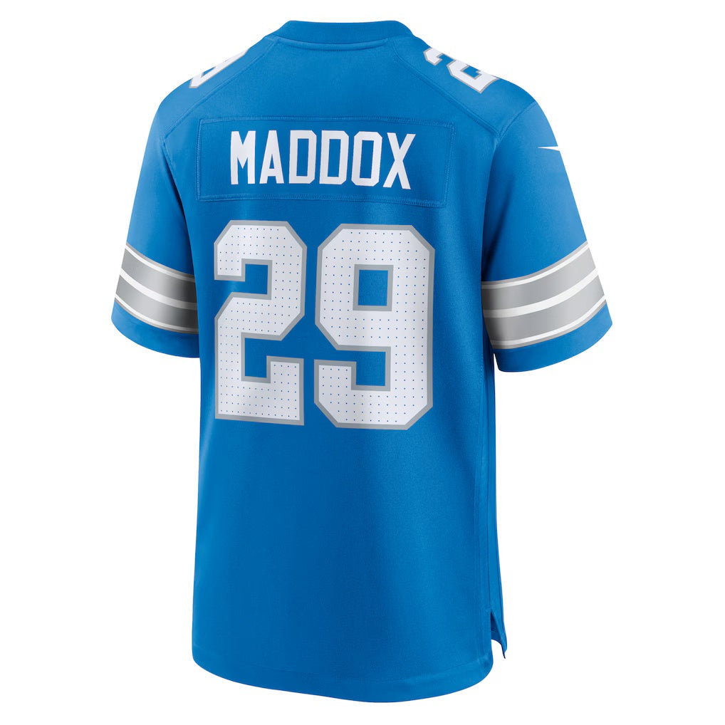 D.Lions #29 Avonte Maddox Blue Team Game Stitched Football American Jersey