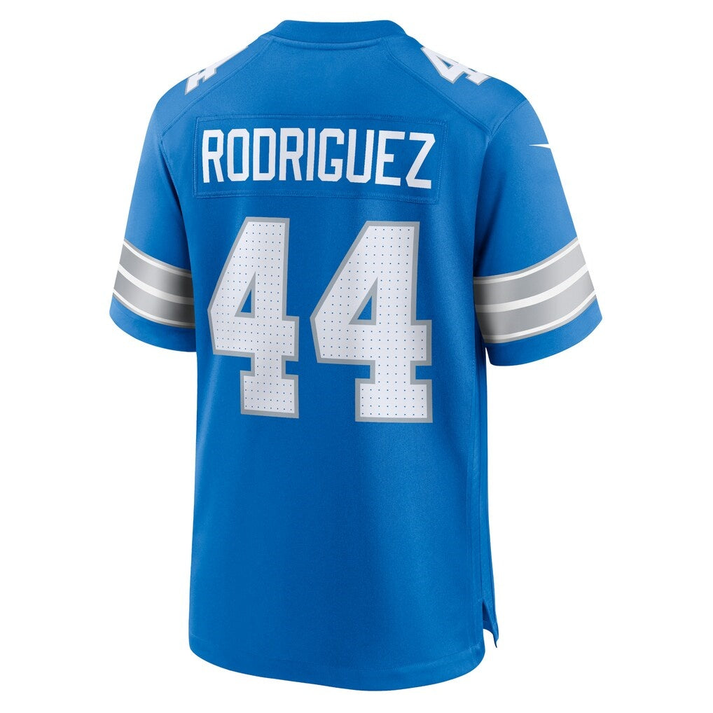D.Lions #44 Malcolm Rodriguez Blue Game Stitched Football American Jersey