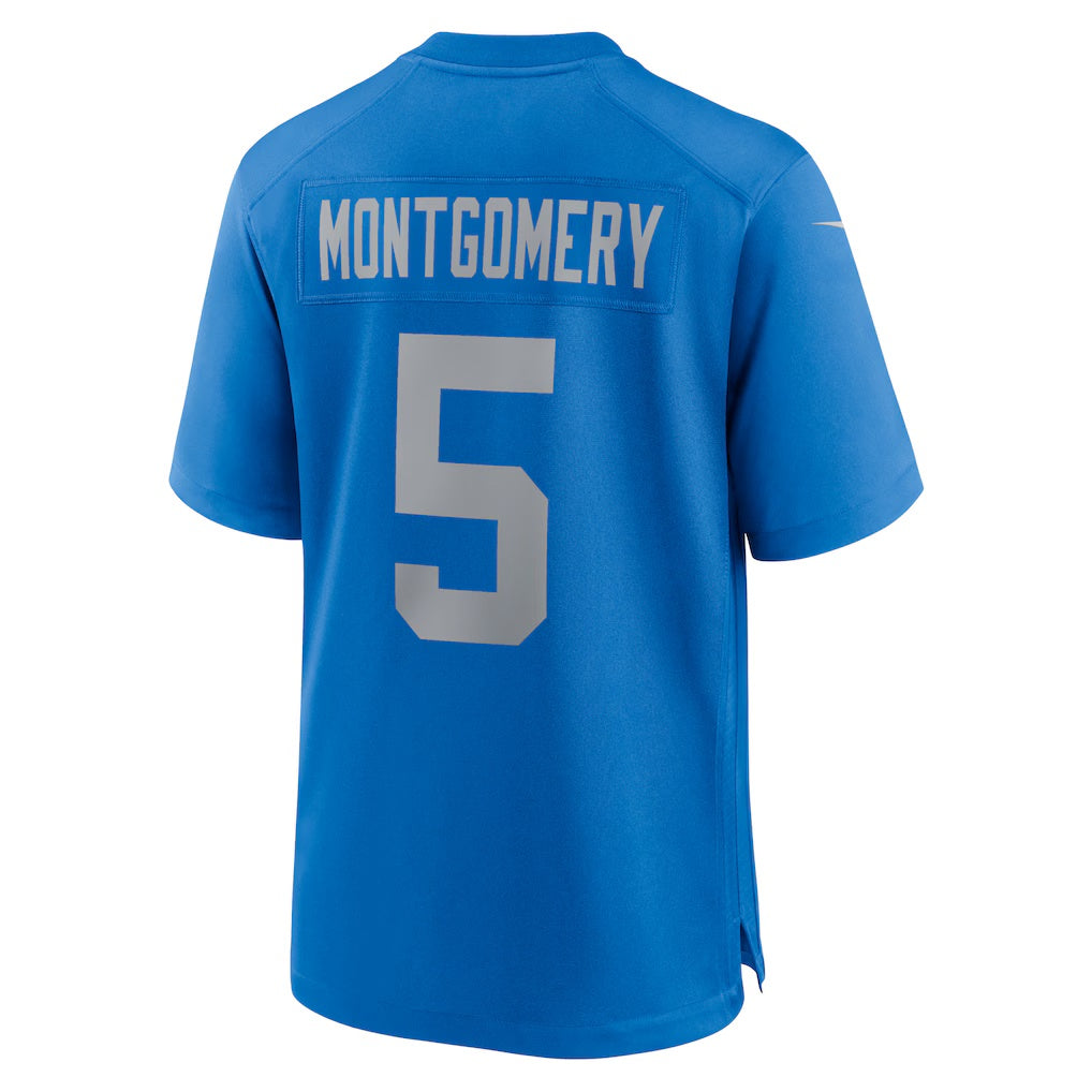 D.Lions #5 David Montgomery Blue Alternate Game Stitched Football American Jersey