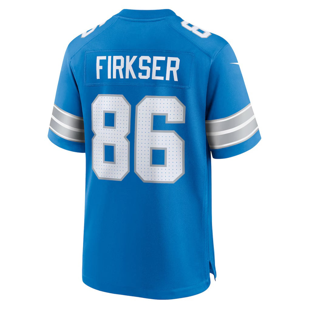 D.Lions #86 Anthony Firkser Blue Team Game Stitched Football American Jersey