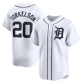 Detroit Tigers #20 Spencer Torkelson White Home Limited Player Baseball Jersey