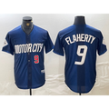 Detroit Tigers #9 Jack Flaherty Number 2024 Navy City Connect Cool Base Limited Stitched Baseball Jersey