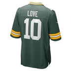GB.Packers #10 Jordan Love Green Player Game Stitched Football American Jersey