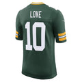 GB.Packers #10 Jordan Love Green Team Vapor Untouchable Limited Stitched Football American Jersey