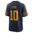 GB.Packers #10 Jordan Love Navy The 1923 Classic Game Stitched Football American Jersey