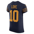 GB.Packers #10 Jordan Love Navy The 1923 Classic Vapor F.U.S.E. Elite Stitched Football American Jersey