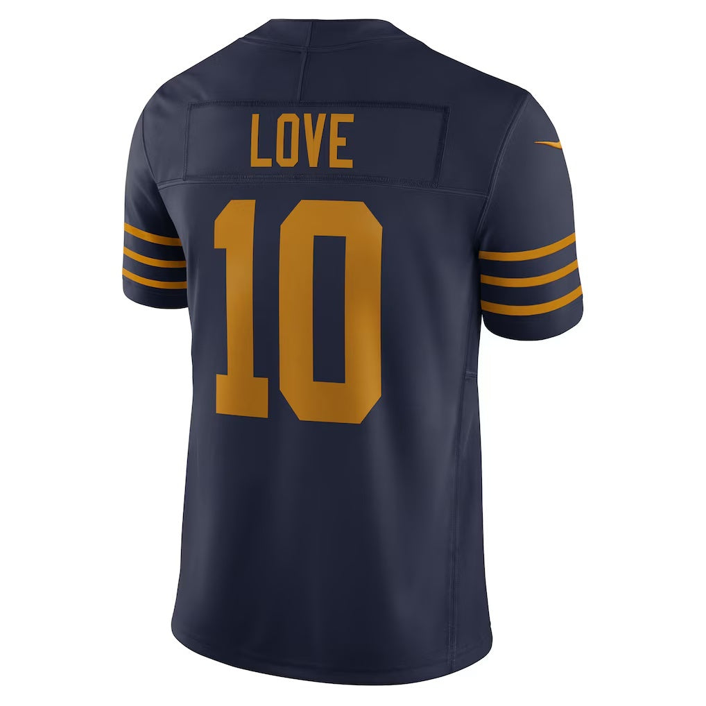 GB.Packers #10 Jordan Love Navy The 1923 Classic Vapor F.U.S.E. Limited Stitched Football American Jersey