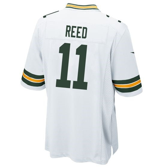 GB.Packers #11 Jayden Reed Away Game Stitched Football American Jersey