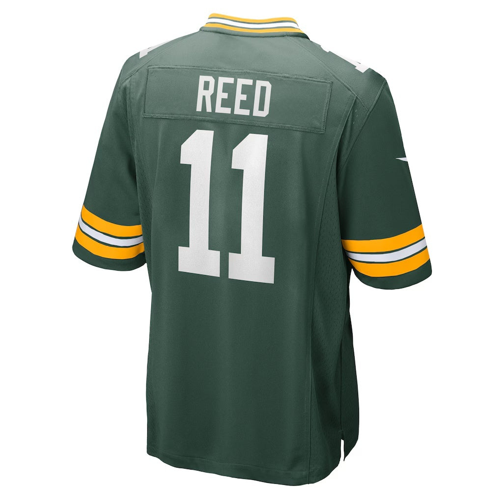 GB.Packers #11 Jayden Reed Green Game Stitched Football American Jersey