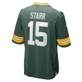 GB.Packers #15 Bart Starr Green Retired Player Game Stitched Football American Jersey