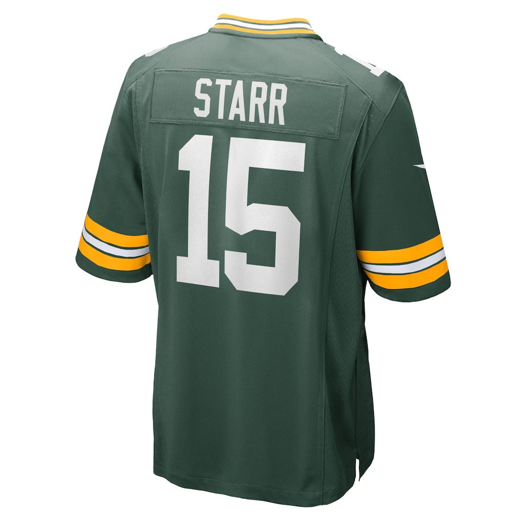 GB.Packers #15 Bart Starr Green Retired Player Game Stitched Football American Jersey