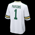 GB.Packers #1 Micah Parsons White Game Player Stitched Football American Jersey