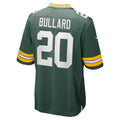 GB.Packers #20 Javon Bullard Green Game Stitched Football American Jersey