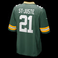 GB.Packers #21 Benjamin St-Juste Green Team Game Jersey