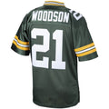 GB.Packers #21 Charles Woodson Mitchell & Ness Green Authentic Throwback Retired Player Stitched Football American Jersey