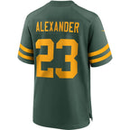 GB.Packers #23 Jaire Alexander Green Alternate Game Player Stitched Football American Jersey