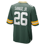 GB.Packers #26 Darnell Savage Jr. Green Game Team Stitched Football American Jersey