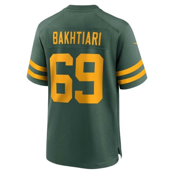 GB.Packers #69 Bakhtiari 50s Classic Game Stitched Football American Jersey