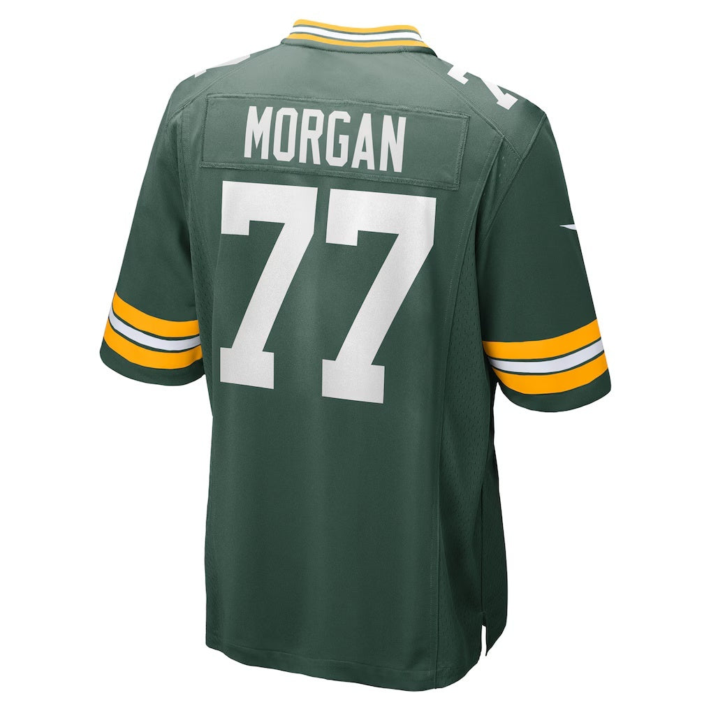 GB.Packers #77 Jordan Morgan Green Player Game Stitched Football American Jersey