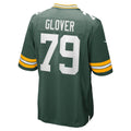 GB.Packers #79 Travis Glover Green Game Stitched Football American Jersey
