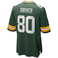 GB.Packers #80 Donald Driver Green Game Retired Player Stitched Football American Jersey