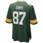 GB.Packers #87 Willie Davis Green Game Retired Player Stitched Football American Jersey