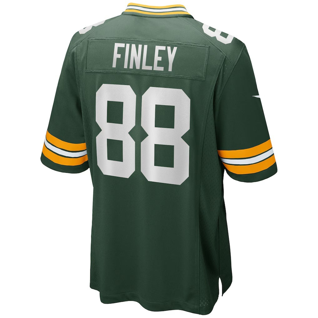 GB.Packers #88 Jermichael Finley Green Game Retired Player Stitched Football American Jersey