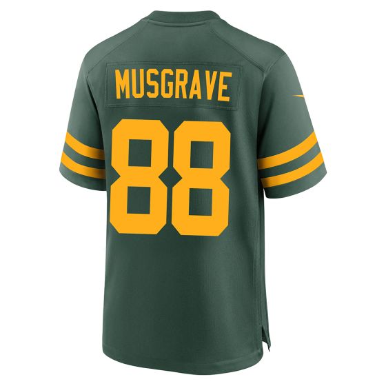 GB.Packers #88 Luke Musgrave 50s Classic Game Stitched Football American Jersey