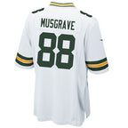 GB.Packers #88 Luke Musgrave White Game Stitched Football American Jersey
