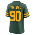 GB.Packers #90 Van Ness 50s Classic Game Stitched Football American Jersey