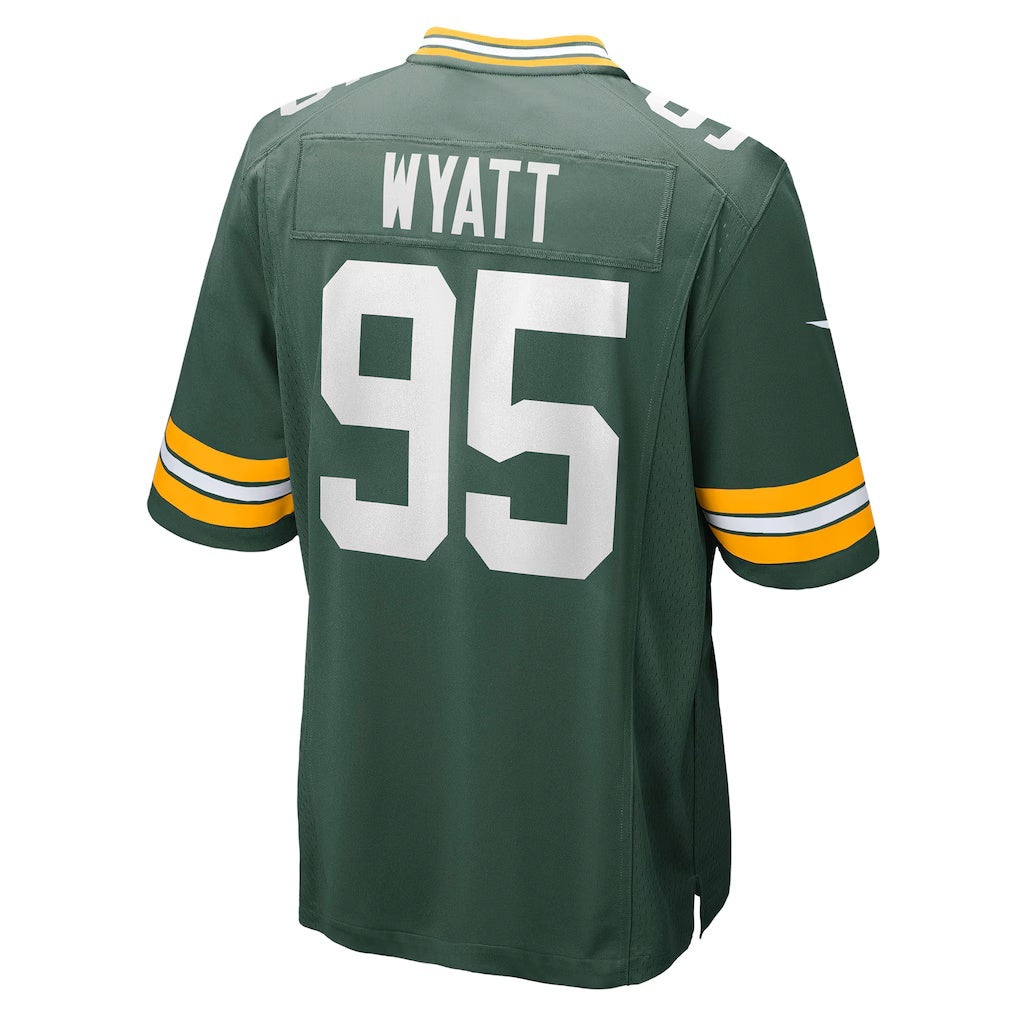 GB.Packers #95 Devonte Wyatt Green Player Game Stitched Football American Jersey