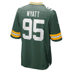 GB.Packers #95 Devonte Wyatt Green Player Game Stitched Football American Jersey