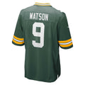GB.Packers #9 Christian Watson Green Game Stitched Football American Jersey